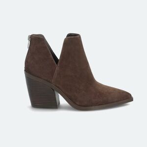 Vince Camaro Gigietta Brown Suede bootie
